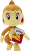 A plush toy of the Pokemon character Panflam is shown against a white background. Produktbild-Vorschau