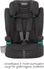 Graco Eldura R129 -turvavyöistuin, 76–150 cm, Midnight Podgląd zdjęcia produktu 8