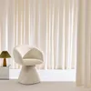 sweeek - Drehsessel 180° mit Baumwollbezug - Beige Produktbild-Vorschau 5