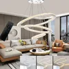 60W LED Kristall Deckenleuchte, Moderne Pendelleuchte Rund Produktbild-Vorschau 8