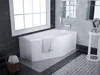 Aqua For You | Polimat Asymmetrische Badewanne Selena - Produktbild-Vorschau 3