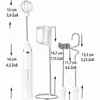 Milchaufschäumer Elektrisch, 3-in-1 Milch Frother mit Produktbild-Vorschau 10