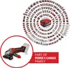 Smerigliatrice angolare a batteria EINHELL TE-AG, 18/125-2 Anteprima dell’immagine prodotto 2