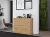 Komoda Malwa M8 120 cm z 8 szufladami w kolorze artisan Náhled obrázku produktu 11