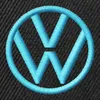 Spreadshirt Volkswagen VW Klassisches Logo Stick Snapback Produktbild-Vorschau 2