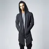 Urban Classics - Cardigan OPEN EDGE LONG charcoal - M Náhľad obrázku produktu 1