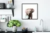 MuchoWow® Gerahmtes Poster Elefant - Tiere - Blau - Produktbild-Vorschau 3