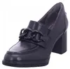 Tamaris COMFORT dames veterschoen van leer met blokhak, Productafbeelding-voorbeeld 9