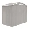 HATTORO S100 Gerätehaus Metall Gartenhaus Metallgartenhaus Produktbild-Vorschau 6
