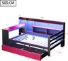 Merax dětská postel rozkládací 90x200cm s psacím stolem a Náhled obrázku produktu 6
