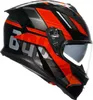 AGV K7 Taurax Helm, schwarz/rot, L (59/60) Produktbild-Vorschau 3