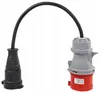 Adaptér Adelid 32/5P, 32A, 400V na 16A, 230V, gumový Náhľad obrázku produktu 2