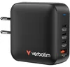 Caricatore Verbatim Mini Gan 165W 3Xusb-C Pd/1X Usb-A Qc Anteprima dell’immagine prodotto 20