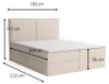 Emoebel24 Boxspringbett mit Topper und 2 Bettkasten, Produktbild-Vorschau 7