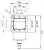 Gre AR100, Teichwandabschäumer, Weiß, Kunststoff, 3,8 cm, Produktbild-Vorschau 6