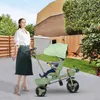 Kinderdreirad Baby-Dreirad Drehbarer Sitz Fahrrad Baby Produktbild-Vorschau 2