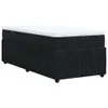 Boxspringbett mit Matratze Schwarz 80x200 cm Samt Produktbild-Vorschau 9