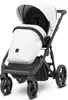 Kunert Arizo 3in1 Poussette éco-cuir blanche avec châssis Voir les images du produit 4