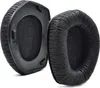 Two black ear pads for headphones are shown against a white background. Produktbild-Vorschau