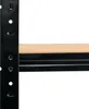 shelfplaza BLACK 190x80x60 cm Werkbank Regal in schwarz mit Produktbild-Vorschau 4