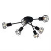 Globo Lighting Plafonnier en métal noir, 6x E14 Voir les images du produit 5