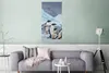 MuchoWow® Poster Pinguine springen aus dem Wasser 60x120 cm Produktbild-Vorschau 5