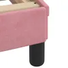 The Living Store Bettgestell mit Kopfteil Rosa 160x200 cm Produktbild-Vorschau 8