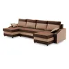 Ecksofa SPARTA U-FORM mit Schlaffunktion BONELL - Eckcouch Produktbild-Vorschau 4