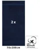 Betz 2 Stück Saunatücher 70 x 200 cm PREMIUM 100% Baumwolle Produktbild-Vorschau 2