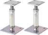 Two adjustable post supports are shown against a white background. Náhled obrázku produktu
