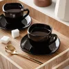 MALACASA, Serie Dennis, Espressotasse und Untertasse, 11,4 Produktbild-Vorschau 7