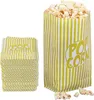 Relaxdays Popcorntüten, 144er Set, gestreift, Retro-Optik, Produktbild-Vorschau 1