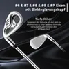 Sada golfových holí COSTWAY, 9dílná sada s golfovým bagem, Náhled obrázku produktu 7