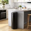HOMCOM Vuilnisbak met sensor, 50 liter. Automatische Productafbeelding-voorbeeld 2