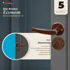 DOMINO Türgriff Drückergarnitur WC - Badezimmer Set | Produktbild-Vorschau 6
