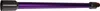 A close-up, isolated view of a metallic purple cylinder with black caps on either end. Produktbild-Vorschau