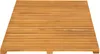 vidaXL Badematte Uni Braun 80 x 50 cm Massives Akazienholz Produktbild-Vorschau 5