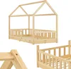 Juskys Kinderbett Marli 90 x 200 cm - Rausfallschutz, Produktbild-Vorschau 1