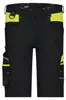 DASSY Arbeitsshorts MANILLA Bermuda Gr. 46  schwarz/gelb Produktbild-Vorschau 4
