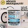 Moderator Geschenk Lustiger Spruch für Moderator Produktbild-Vorschau 3