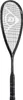 A black squash racket is shown against a white background. Produktbild-Vorschau