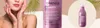 A woman's shoulders and face are visible on the left, with her hands touching her face. A bottle of Arkemusa SMOOTH conditioner is shown in the center and on the right, with palm leaves in the background. Náhľad obrázku produktu