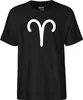 Huuraa Herren T-Shirt Widder Sternzeichen Zeichen XL Black Produktbild-Vorschau 2