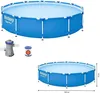 Bestway Steel Pro 56681 Frame Familienpool Rund 376 x 76 Produktbild-Vorschau 34