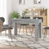 A dining room scene with a gray dining table and chairs. Produktbild-Vorschau