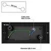 Ledvion 8er Set LED Wandlampe IP54 35W GU10 schwarz dimmbar Produktbild-Vorschau 8