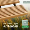 holz4home® Rollweg aus Lärche 25 cm I Holzweg Gartenweg zum Produktbild-Vorschau 2