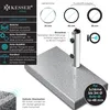 Support de parasol KESSER® en granit avec tube en acier Voir les images du produit 2