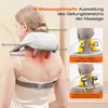 Nackenmassagegerät mit Wärme, Kabelloses Shiatsu Produktbild-Vorschau 2