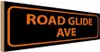 vianmo Holzschild 10x27 cm road glide ave Dekoration Produktbild-Vorschau 1